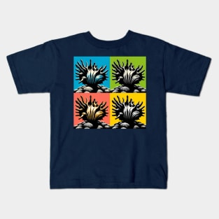 Pop Barnacle Sponge Art - Cool Underwater Kids T-Shirt